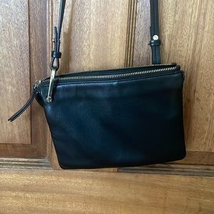 & Other Stories Black Leather Crossbody Bag *LIKE NEW*